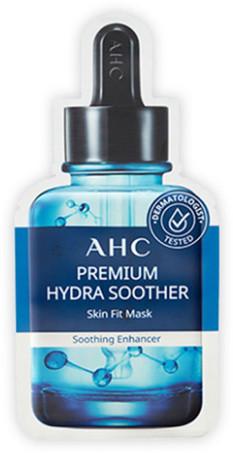 AHC Premium Hydra Soother保濕面膜 深層補水 舒緩鎮靜 改善乾燥缺水 打造水潤飽滿肌膚, 1入, 1組