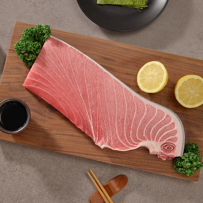 [튜나바이브] 냉동참치회 참다랑어 2번 뱃살 1kg, 1개