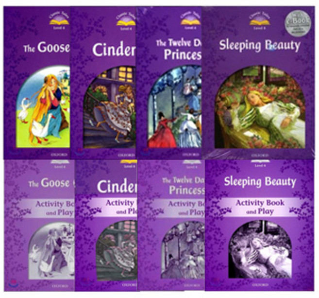 Classic Tales Level 4 Book&Audio + Activitybook SET (2E)