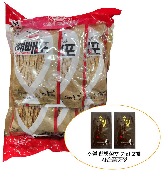 코스트코 포담 빼빼어포 오리지널 384g(24gx16개입) 한진식품 사은품증정, 384g, 1개