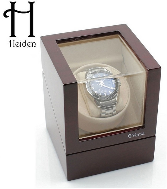 하이덴 [Versa] 버사 엘리트 싱글 와치와인더 VR001-Cherry 명품 시계보관함