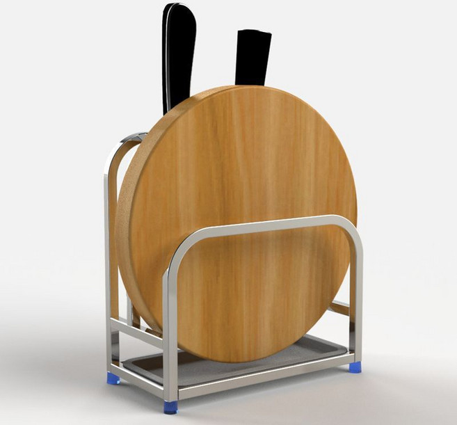 에코스윗 도마 거치대 칼 수납 꽂이 올인원, 1개, 스텐304