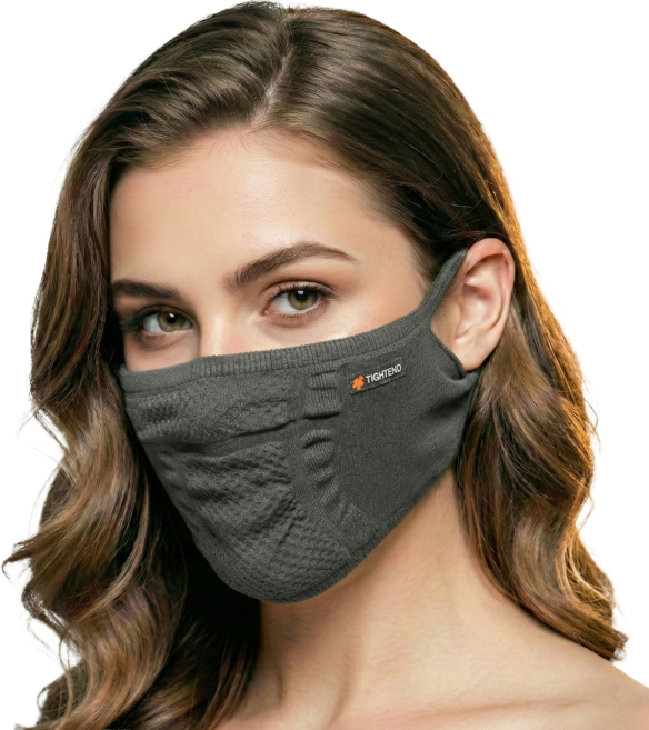 타이트엔드 N4 사계절 스포츠 마스크, 그레이, 2개