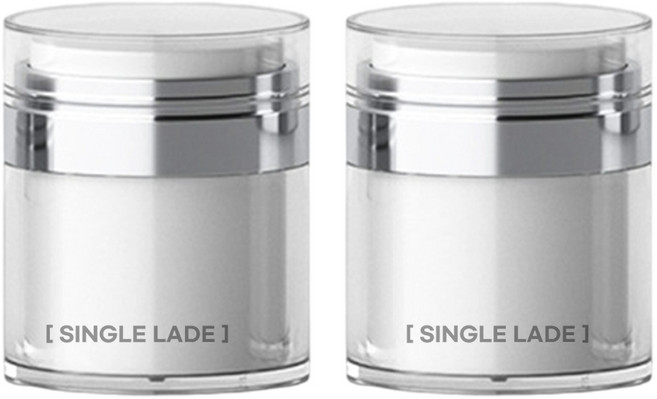 싱글레이드 에어리스 진공 공병, 2개, 30ml