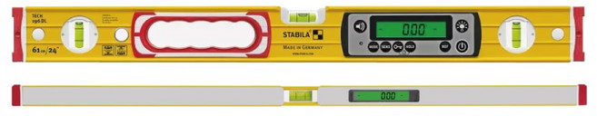 스타빌라 196DL 디지털수평기 600mm 방수 방진 IP67 정밀 수평, 1개