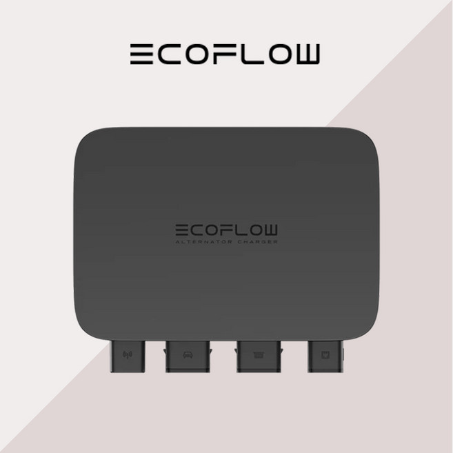 에코플로우 주행충전기 알터네이터 점프스타터 캠핑용 파워뱅크 충전기, 1개