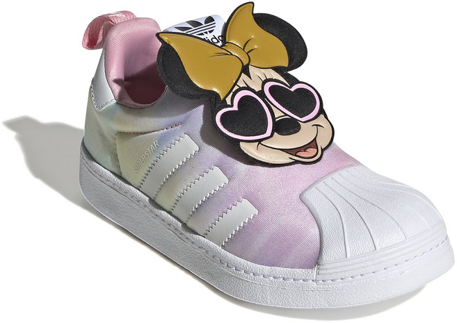 아디다스 키즈 운동화 디즈니 미니마우스 슈퍼스타 슬립온 유아 아동 주니어 GY9150