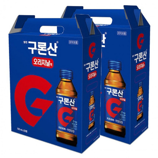 영진 구론산 오리지날 활력충전 에너지 선물세트 150ml 40병