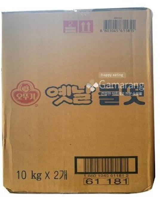 오뚜기 옛날 물엿 입, 2개, 10kg