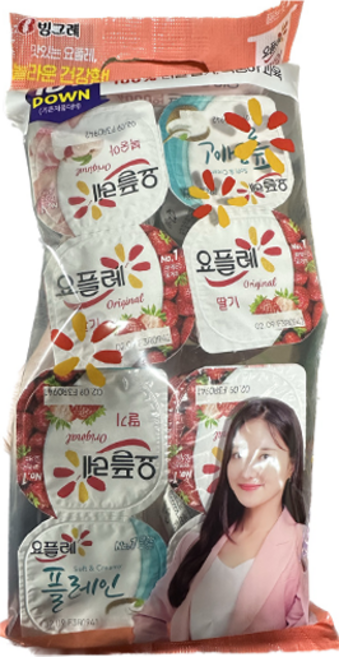 빙그레 요플레 혼합기획팩 85g 8입 2개