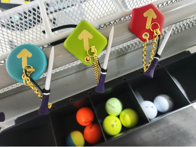 자석 골프티 꽂이 티홀더 패키지 선물용, 바이올렛