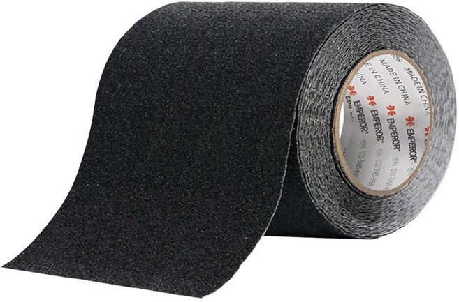 미끄럼방지 테이프 논슬립 계단 바닥 사포 다용도, 1개, 검정