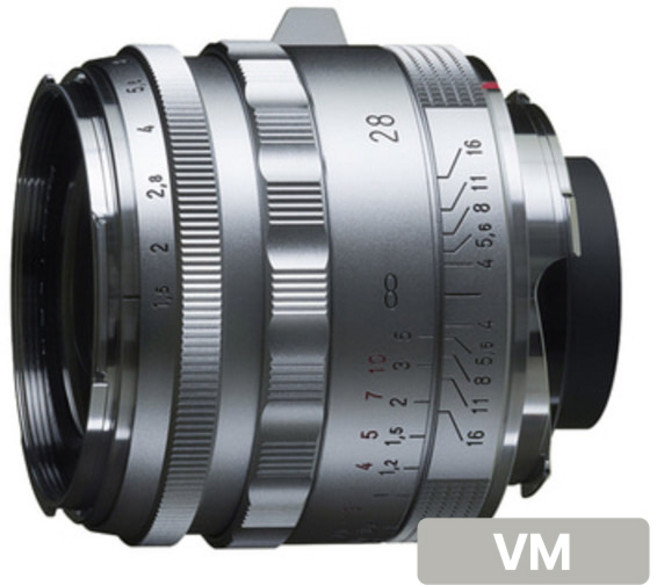 [지금사면 무상보증 3년] 보이그랜더 NOKTON Vintage Line 28mm F1.5 Aspherical Type II VM 마운트 (라이카 M 호환) Silver