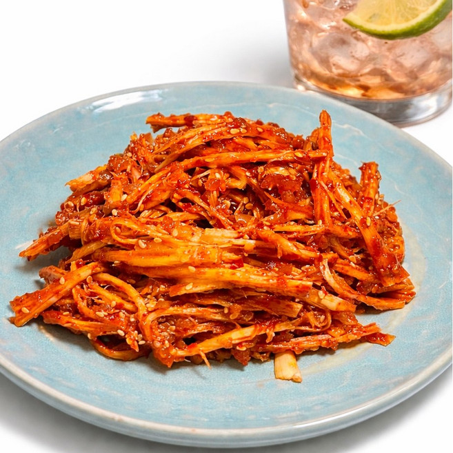 [미래도]소힘줄무침 250g 매콤쫄깃 향라맛 국내제작, 1개