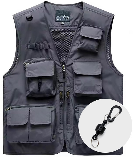 유니티23 남여 멀티 작업복 조끼 등산조끼 낚시조끼