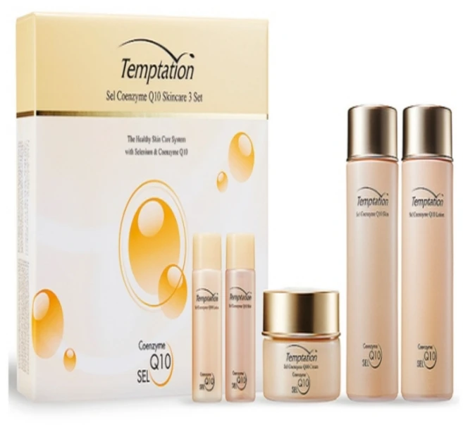 [CI107화장품/미용/제지(화장품/향수)] 한국화장품 템테이션 셀 코엔자임 Q10선물세트, 1세트 - 쿠팡