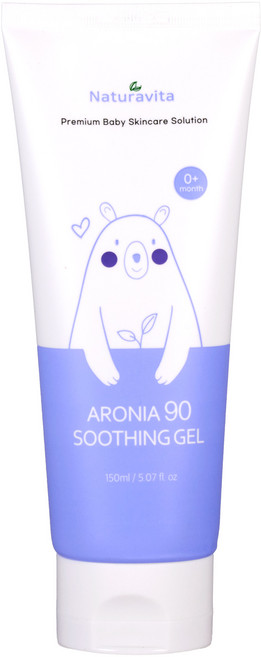 나투라비타 아로니아90% 아기수딩젤 150ml 신생아 유아 온가족 수딩젤, 1개