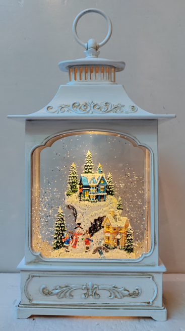 크리스마스 오르골 소품 장식 스노우볼 led 무드등 선물 워터볼 캐롤 usb, 눈사람왕국