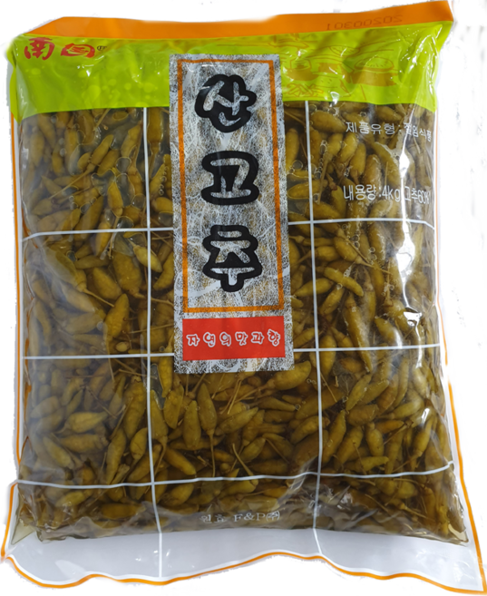 원효 다에 산고추 장아찌, 4kg, 1개