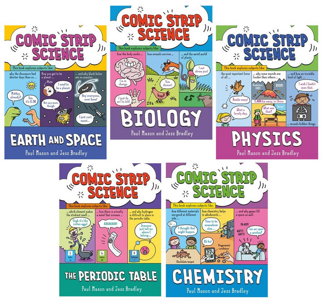 Hodder & Stoughton Comic Strip Science 漫畫科學系列套書, Hodder & Stoughton UK