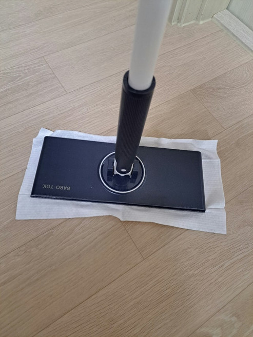 기본에 바로톡 밀대 표준형+전용 물걸레청소포 120g 30매 6팩