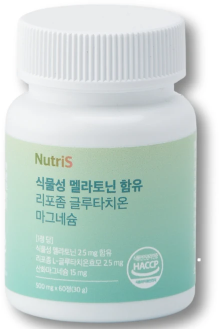 뉴트리에스 식물성 멜라토닌 2.5mg함유, 1개, 60정 - 쿠팡