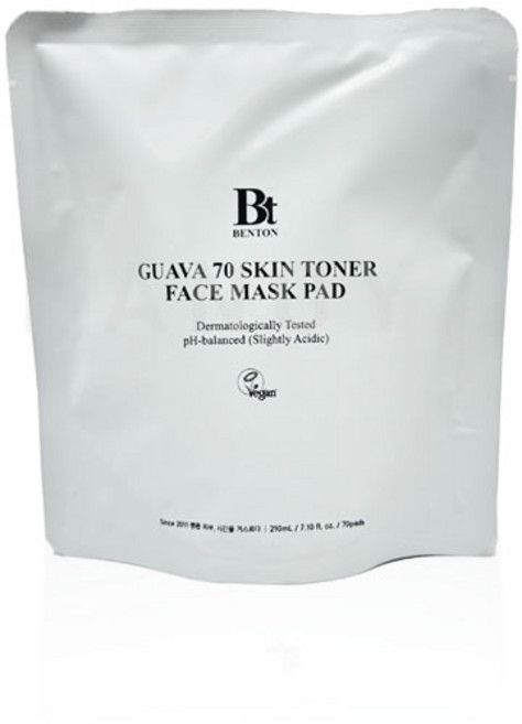 벤튼 구아바 70 스킨토너 진정 패드 팩 리필 210ml, 70매입, 1개