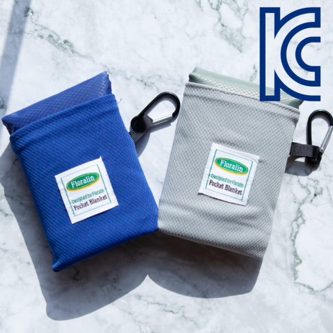 플로랄린 경량 초경량 방수 2인용 3인용 휴대용 돗자리, 로열블루돗자리