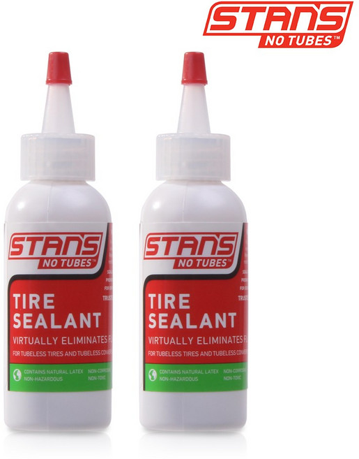 스탠스 튜블리스 자전거 실란트 59ml, 2개