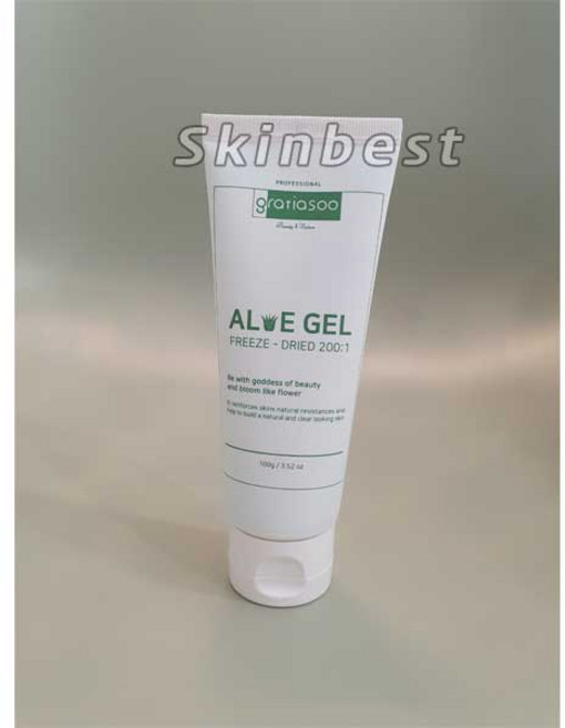 그라티아수 수정 알로에 수딩 젤 100미리단품 용량100미리제품 보습 진정 에센스, 1개