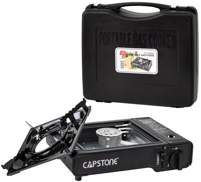 캡스톤 휴대용 가스렌지 CS-5000 / 샌드블랙, 1개