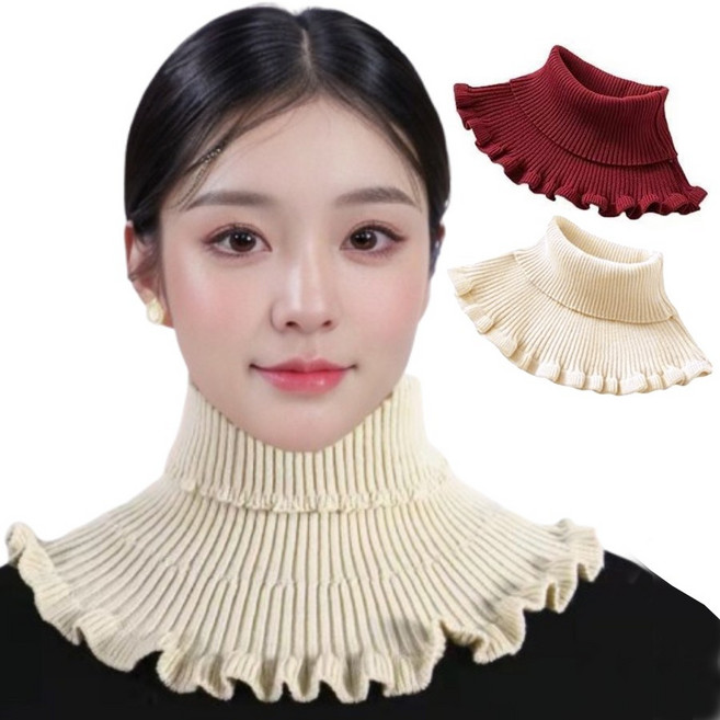 본라이프 보온 페이크 목폴라 넥워머 따뜻한 공갈 목티 목토시