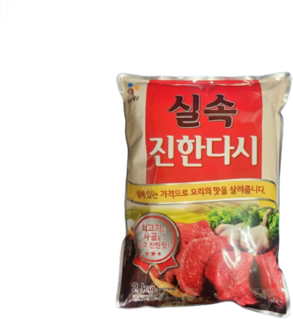 실속 진한다시, 4개, 2kg