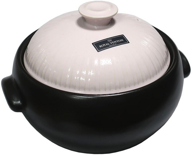 국산 뚝배기 내열냄비 18.5cm 가정용 찌개냄비 계란짐 전자렌지/오븐가능(뚜껑제외), 1개