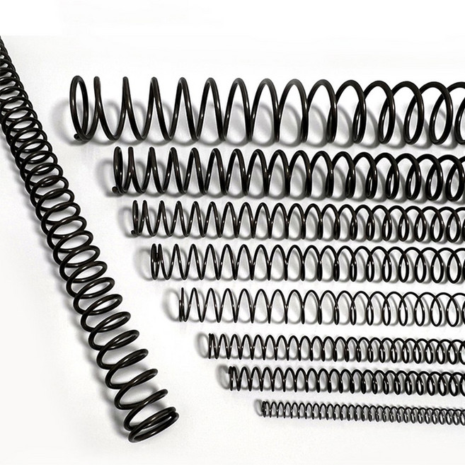와이어 직경 2.5 3 4 6mm 블랙 305mm 긴 압축 용수철 스틸 Y 타입 해제 리턴 OD, 01 2.5mm, 01 40mm