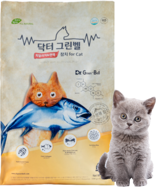 닥터그린벨 가수분해 대용량 고양이사료, 6kg, 1개