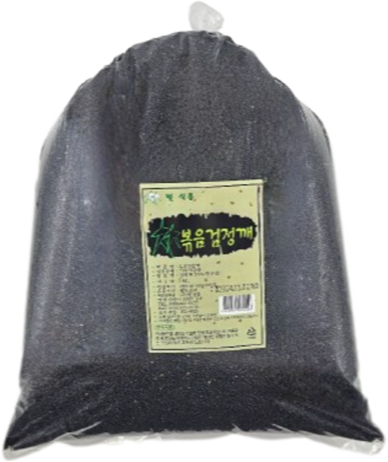 별식품 볶음 검정깨 볶은 검정깨 수입산(중국) 5kg, 1개