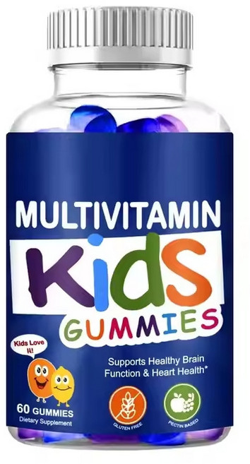 키즈 멀티비타민 60정 (철분+오메가3), 60캡슐, 1개