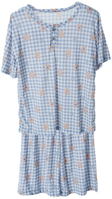 폭스 냉감 캐릭터 반팔 잠옷세트 E6 남주니어