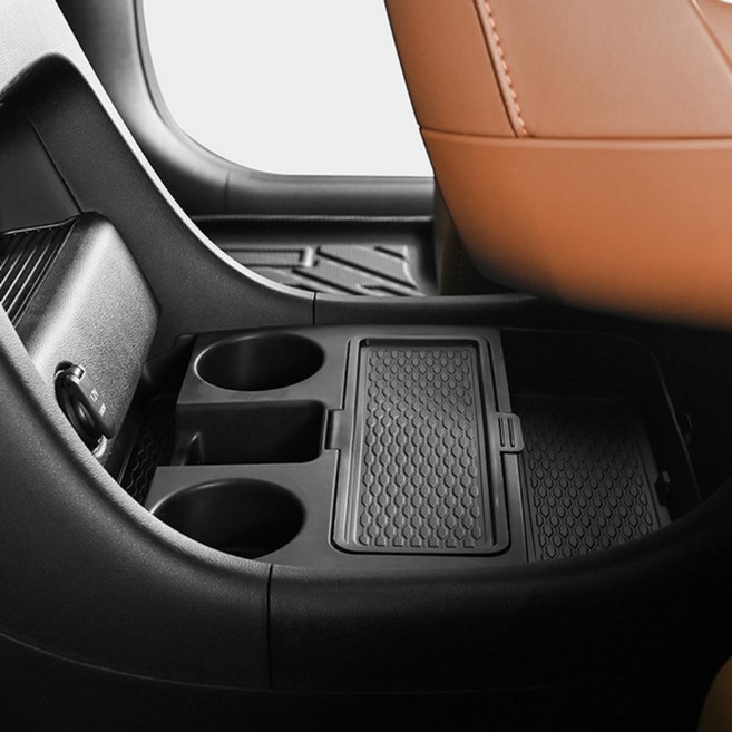 자동차정리용품 더뉴 팰리세이드 실내 센터 콘솔 하단 수납 트레이 리어 정리함 LX3, 7인승, 하단(리어)