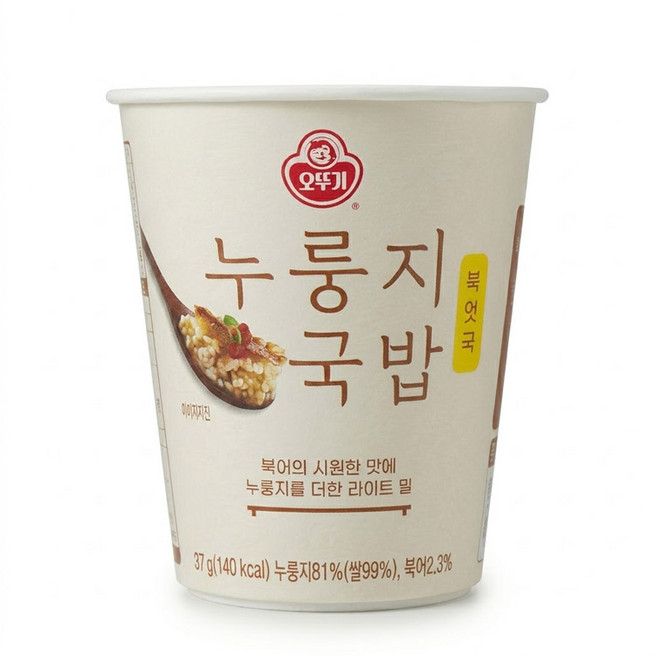 [오뚜기] 누룽지국밥 북엇국, 10개, 37g