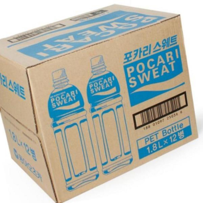 시원하고 상쾌한 이온음료 포카리스웨트 1.8L, 12개