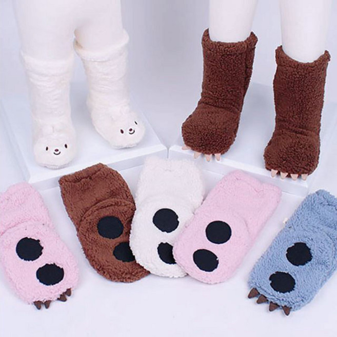 아기 발워머 곰발토시 풋워머 곰신발 방한용품
