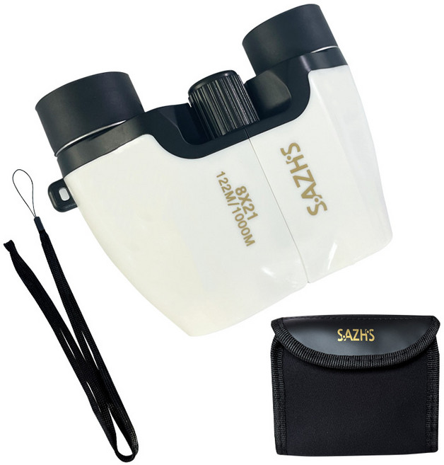 오페라글라스 콘서트 뮤지컬 쌍안경 고렌즈 고배율 망원경 22mm, 화이트