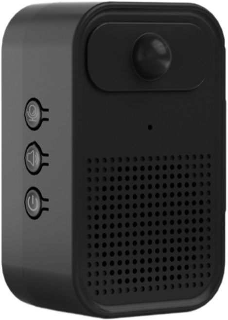 적외선 무선 동작감지 센서벨 자동 음성안내 자석차임벨 블랙, 1개