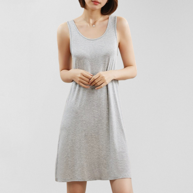 제너럴에이 비스코스 나시 원피스 슬립 속치마 잠옷