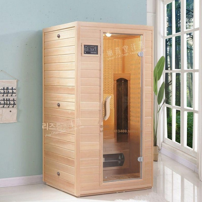 제리상점 핀란드식사우나 가정용 건식 찜질방, 1개, 1인용 패션 풀글라스