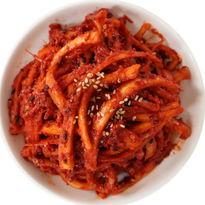 여우마을 수제반찬 매콤새콤 밥도둑 도라지무침 당일제조, 2개, 300g