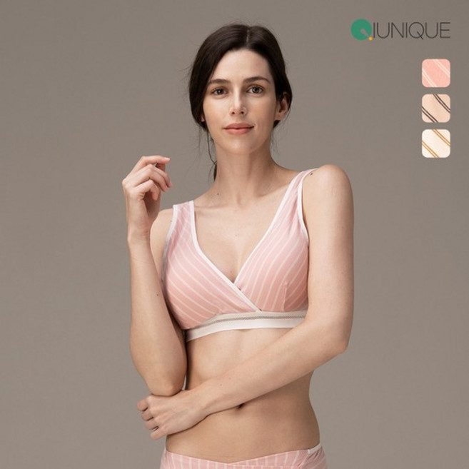 후크랩 스트라이프 수유브라 3종 택1 M~3XL