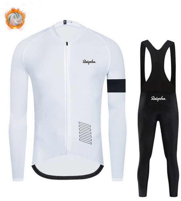 겨울 남성 자전거복 세트남성용 2023 사이클링 유니폼 세트 rapha 겨울 보온 양모 긴 소매 코트 승마 자전